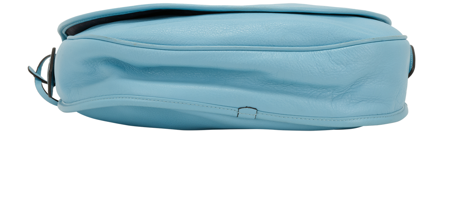 Heritage Messenger, &pound;420, Handbags, Blue, Leather, Top view